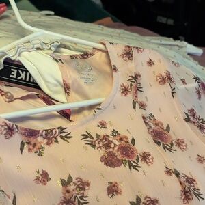 Wonder Nation Floral Pink Dress